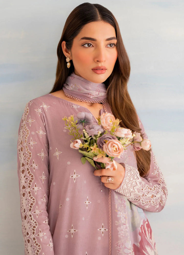 Guzel by Iznik Embroidered Lawn Suit Unstitched 3 Piece IZ24G IGL-04 - Summer Collection