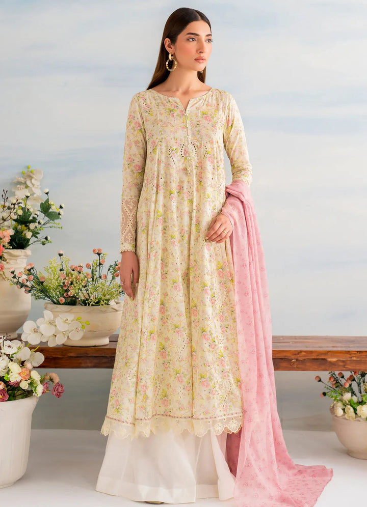 Guzel by Iznik Embroidered Lawn Suit Unstitched 3 Piece IZ24G IGL-07 - Summer Collection