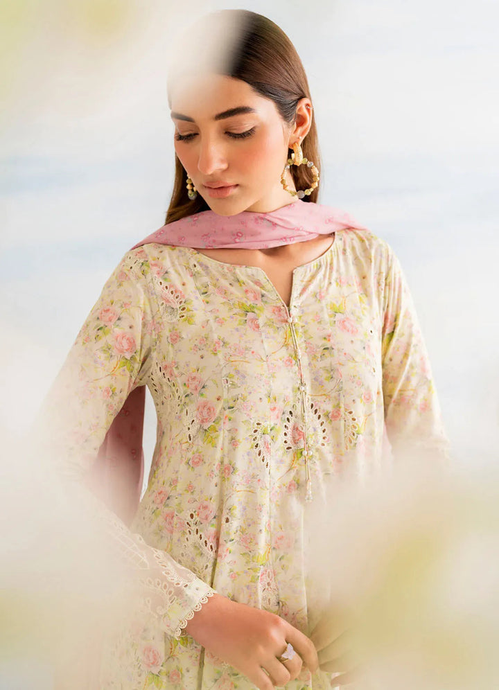 Guzel by Iznik Embroidered Lawn Suit Unstitched 3 Piece IZ24G IGL-07 - Summer Collection