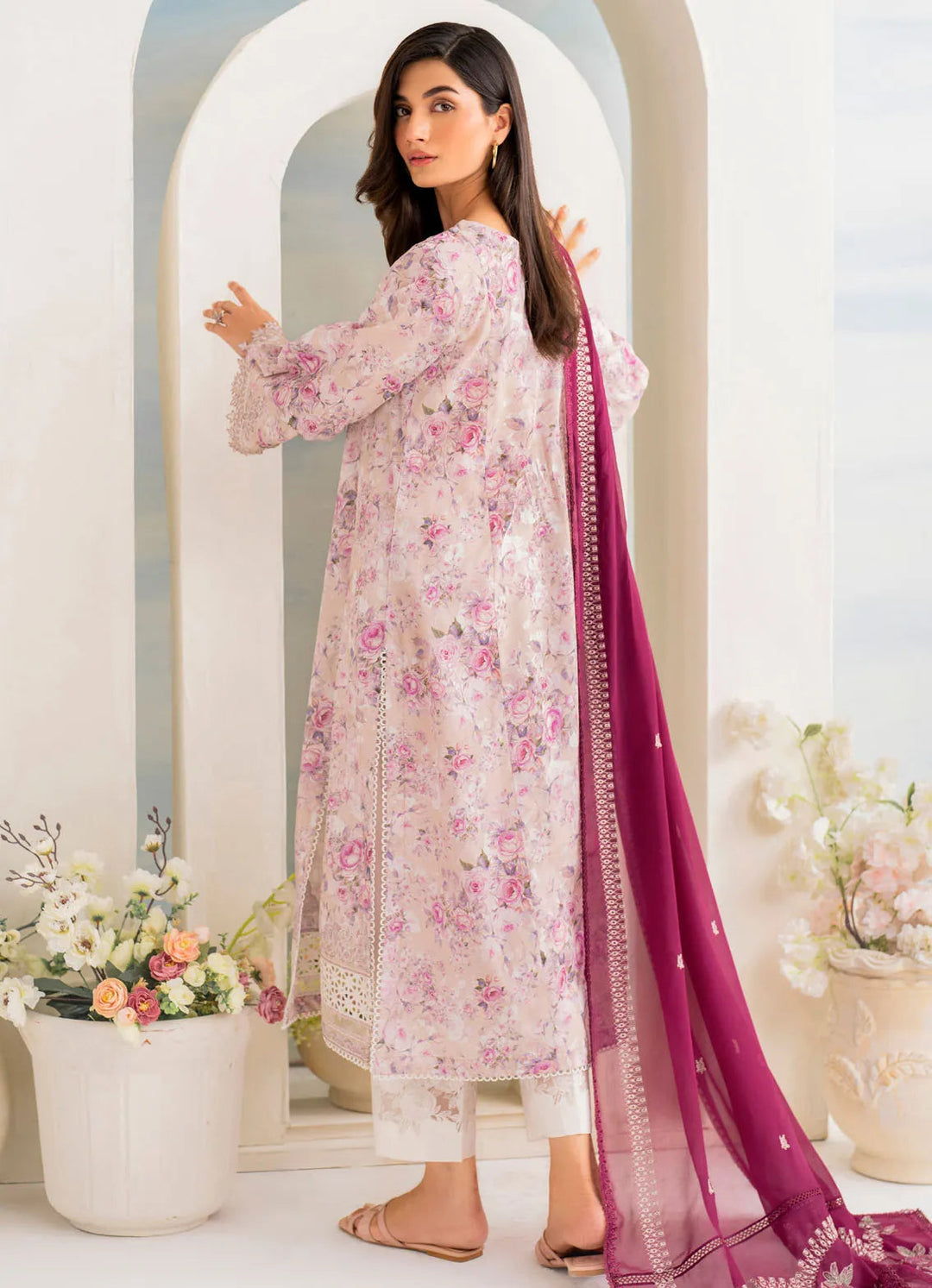 Guzel by Iznik Embroidered Lawn Suit Unstitched 3 Piece IZ24G IGL-08 - Summer Collection
