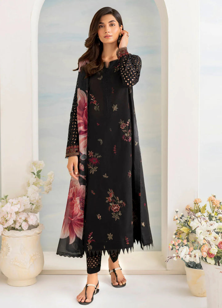 Guzel by Iznik Embroidered Lawn Suit Unstitched 3 Piece IZ24G IGL-09 - Summer Collection