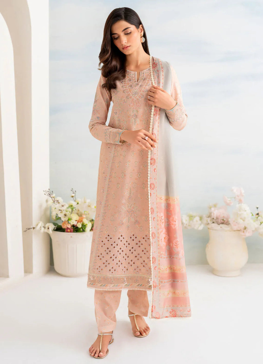 Guzel by Iznik Embroidered Lawn Suit Unstitched 3 Piece IZ24G IGL-10 - Summer Collection
