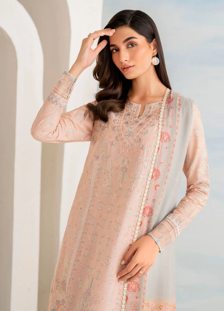 Guzel by Iznik Embroidered Lawn Suit Unstitched 3 Piece IZ24G IGL-10 - Summer Collection