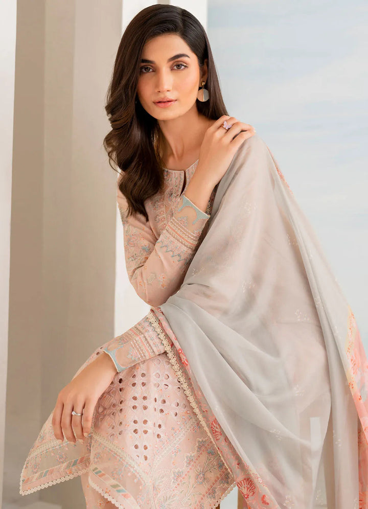 Guzel by Iznik Embroidered Lawn Suit Unstitched 3 Piece IZ24G IGL-10 - Summer Collection