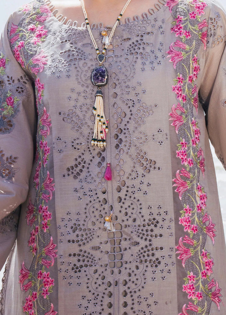 Hai Kuch By Elaf Embroidered Lawn Suit Unstitched 3 Piece EF24HK EHK-04 Alyaanah - Festive Collection