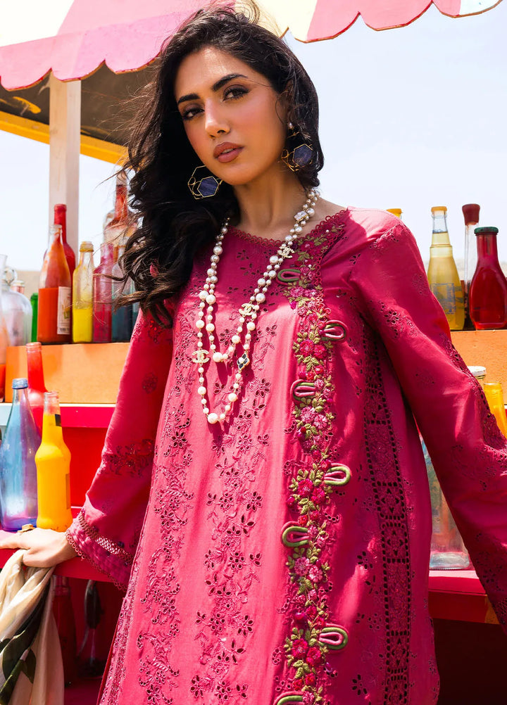 Hai Kuch By Elaf Embroidered Lawn Suit Unstitched 3 Piece EF24HK EHK-05 Naaz - Festive Collection