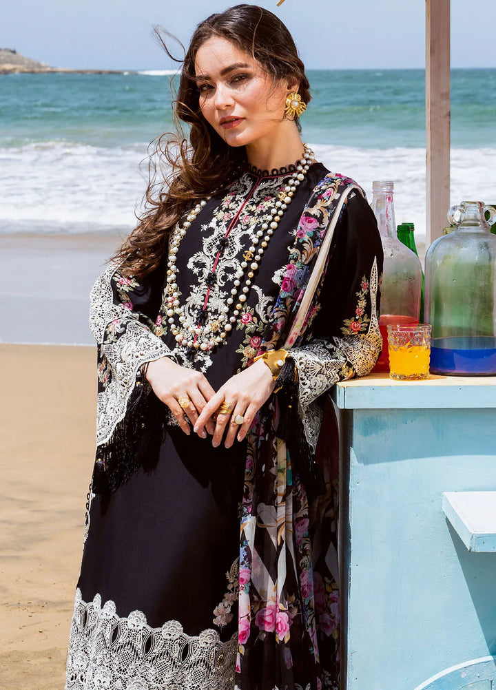 Hai Kuch By Elaf Embroidered Lawn Suit Unstitched 3 Piece EF24HK EHK-09 Nafees - Festive Collection