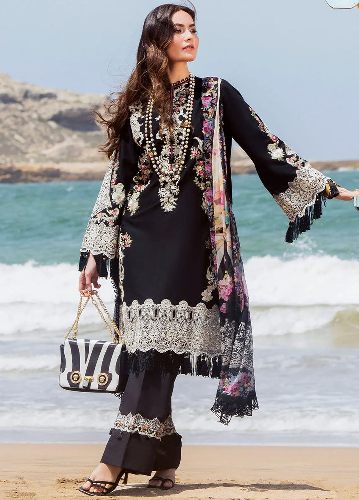 Hai Kuch By Elaf Embroidered Lawn Suit Unstitched 3 Piece EF24HK EHK-09 Nafees - Festive Collection