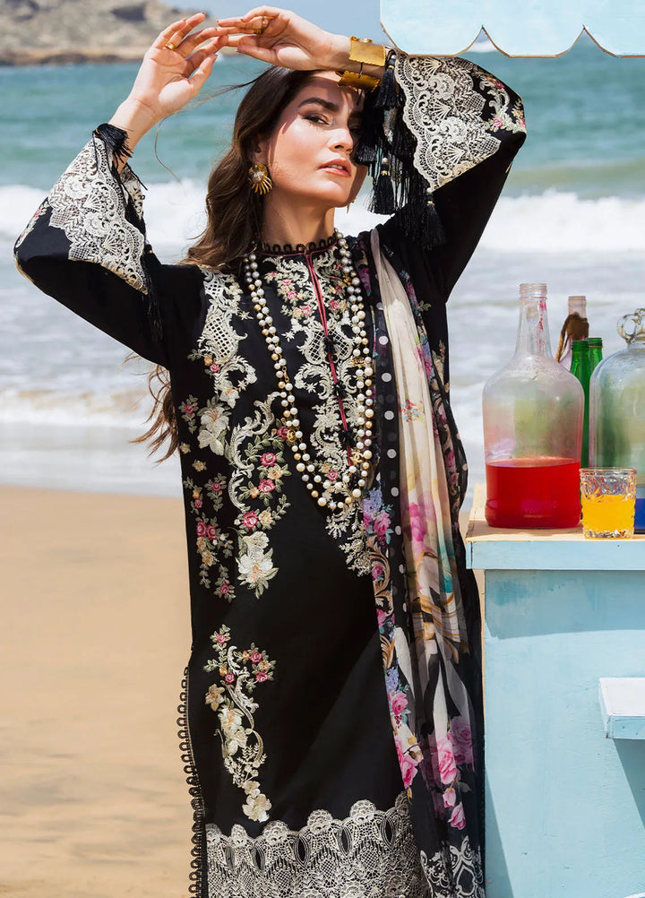 Hai Kuch By Elaf Embroidered Lawn Suit Unstitched 3 Piece EF24HK EHK-09 Nafees - Festive Collection