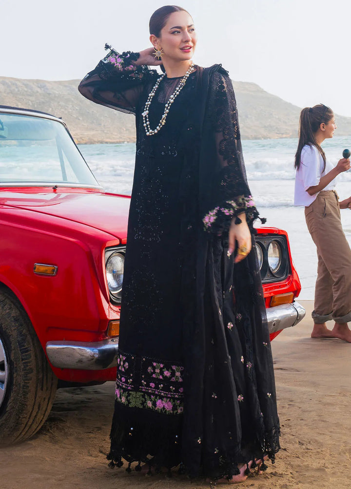 Hai Kuch By Elaf Embroidered Lawn Suit Unstitched 3 Piece EF24HK EHK-1A Mahnoor - Festive Collection