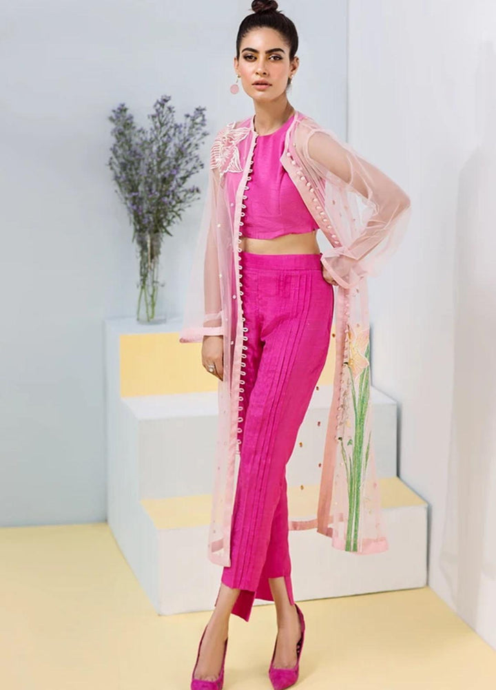 Hana Luxury Pret Embroidered Grip 2 Piece Suit Sorbet Hues