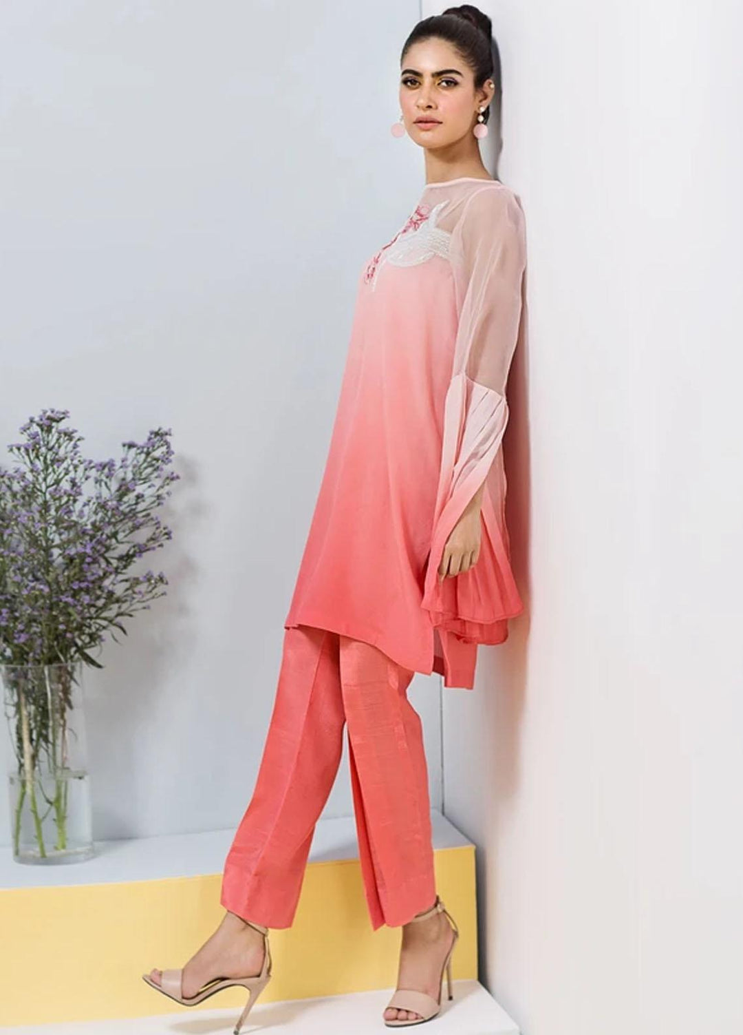 Hana Luxury Pret Embroidered Grip 2 Piece Suit Romance