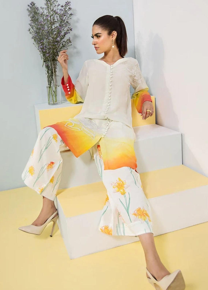 Hana Luxury Pret Embroidered Grip 2 Piece Suit Thalia Scent