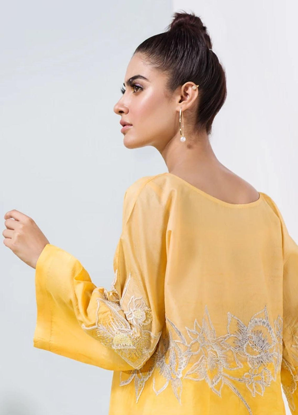 Hana Luxury Pret Embroidered Grip 2 Piece Suit Quail