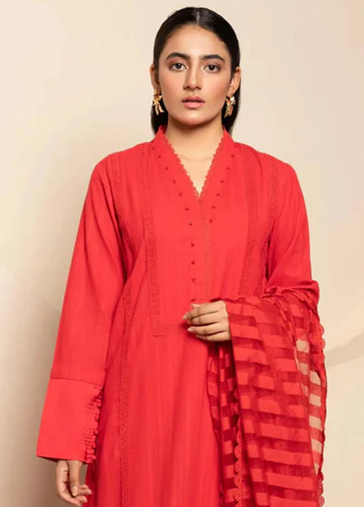 Hana Pret Casual Jacquard 3 Piece Suit Amber