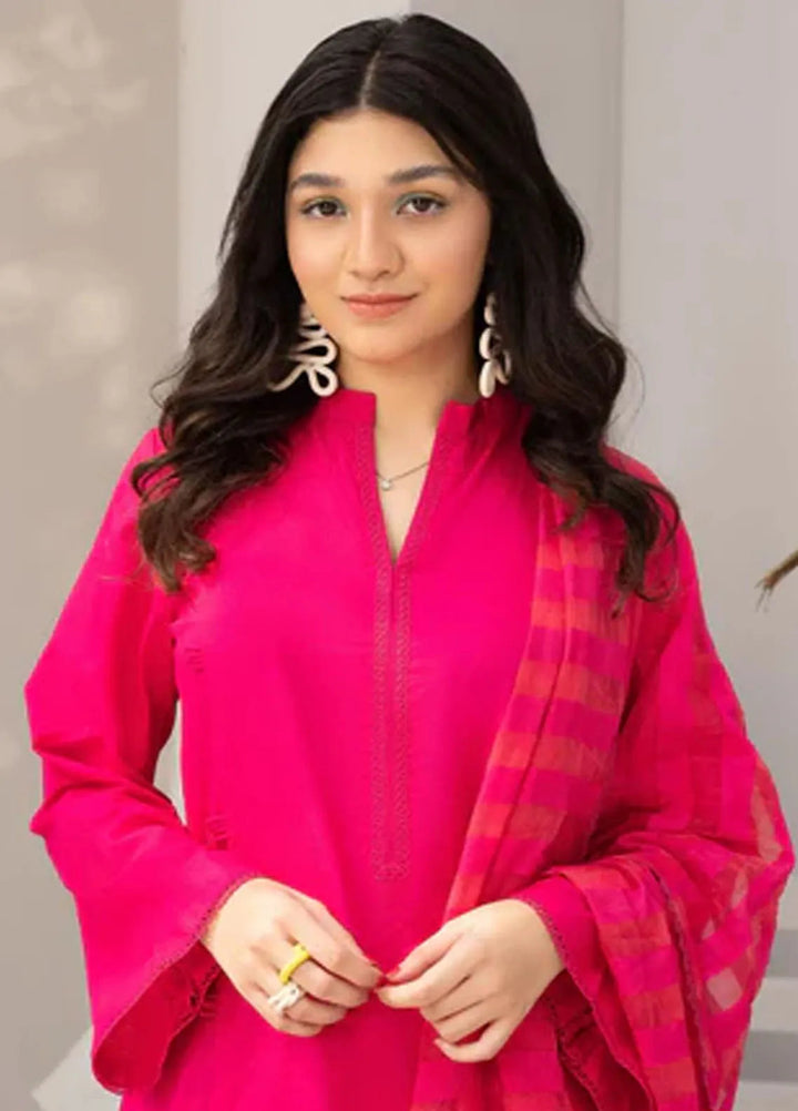 Hana Pret Casual Jacquard 3 Piece Suit Peony