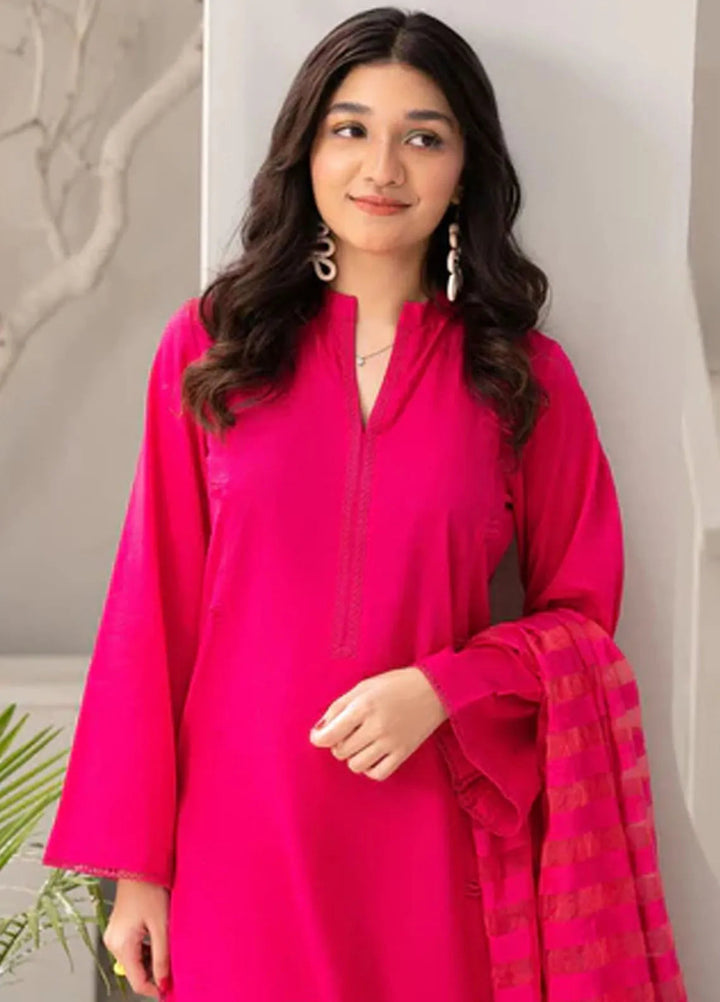 Hana Pret Casual Jacquard 3 Piece Suit Peony