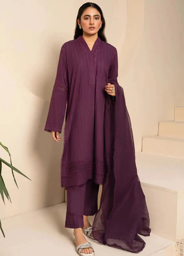 Hana Pret Casual Jacquard 3 Piece Suit Tanzanite