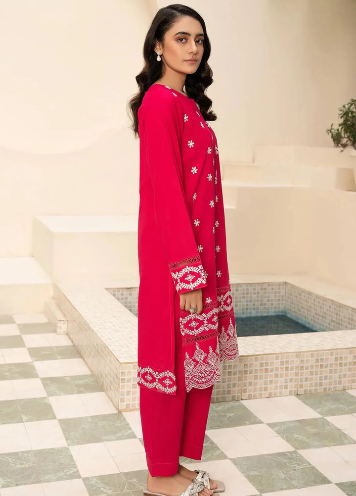 Hana Pret Embroidered Cotton 2 Piece Suit Lorenzo