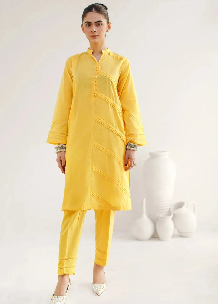 Hana Pret Printed Lawn 2 Piece Suit Sunburst