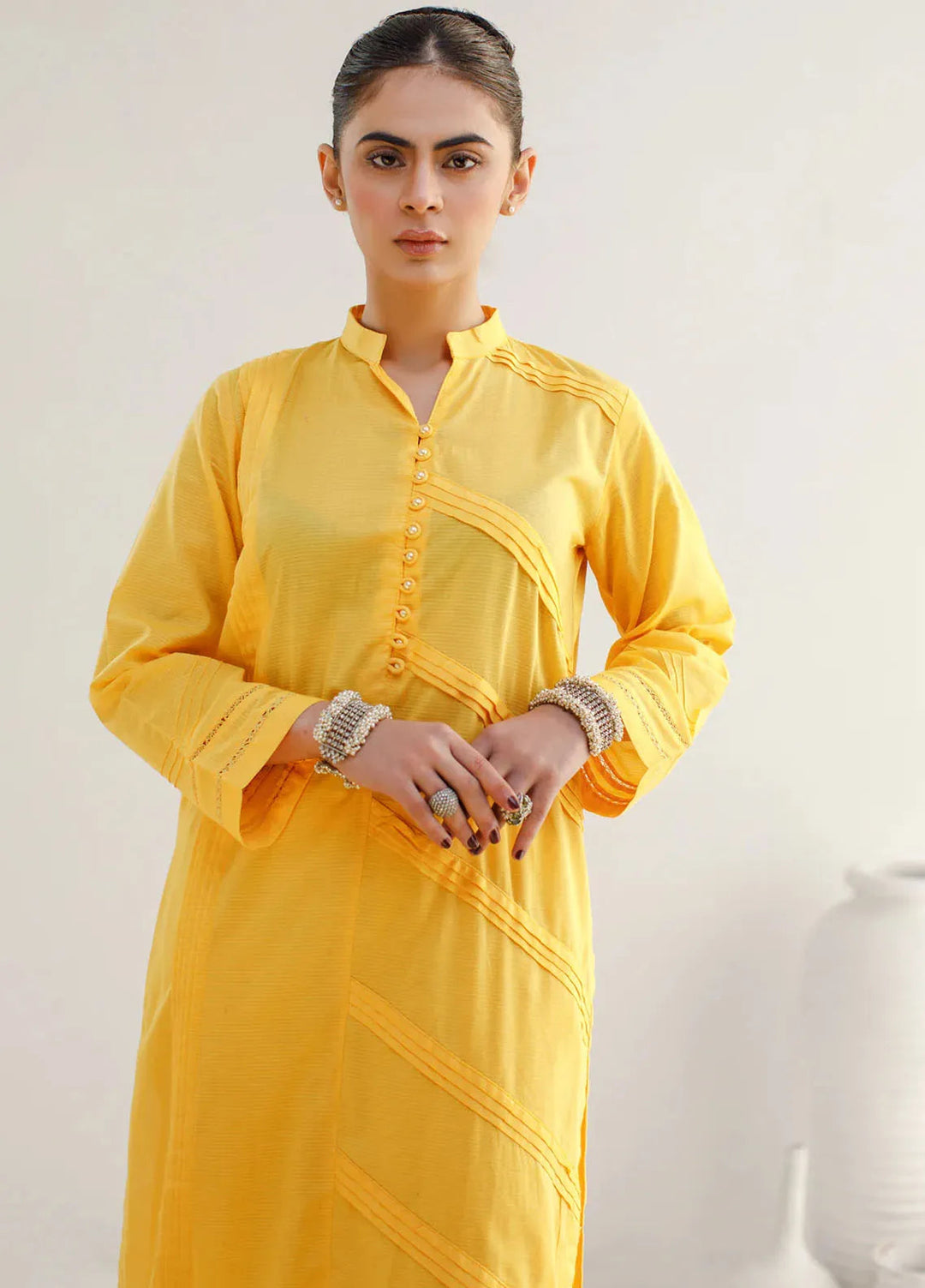 Hana Pret Printed Lawn 2 Piece Suit Sunburst