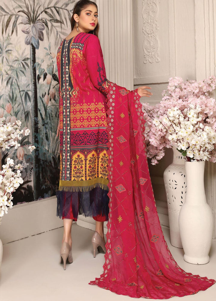 Haniya By Aalaya Embroidered Lawn Suits Unstitched 3 Piece ALY22L 01 - Summer Collection