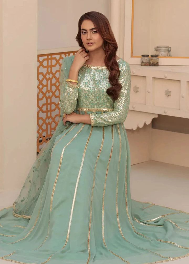 Haniya Mahnoor Pret Embroidered Chiffon 2 Piece Fiza