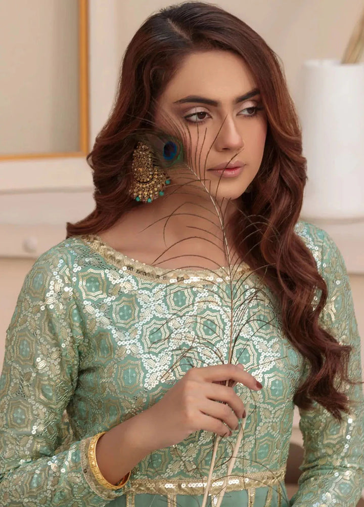 Haniya Mahnoor Pret Embroidered Chiffon 2 Piece Fiza