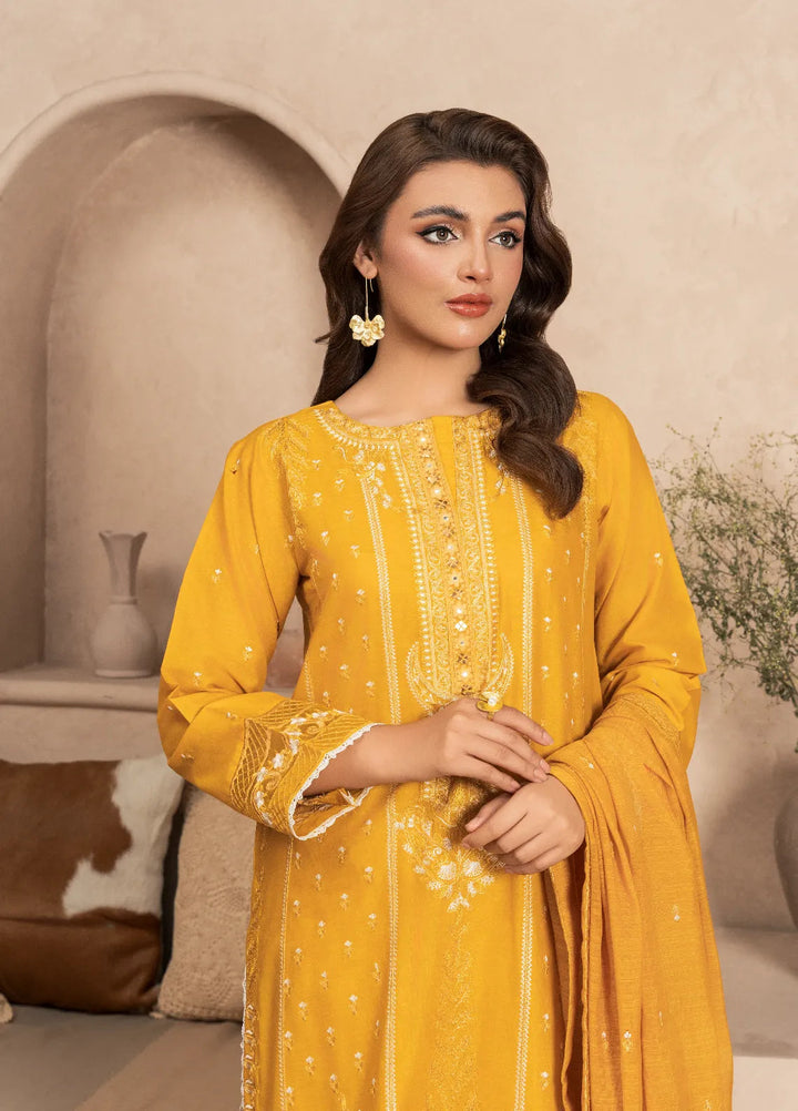 Haniya Mahnoor Pret Embroidered Lawn 3 Piece Suit Harmony