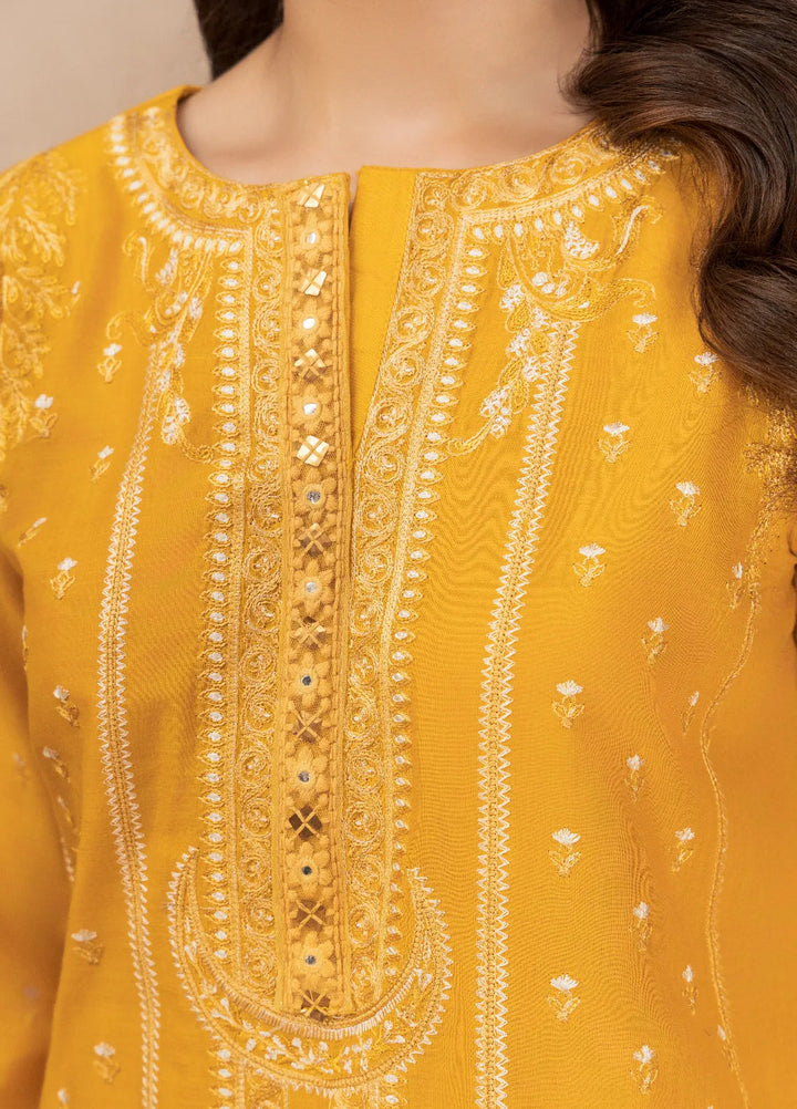 Haniya Mahnoor Pret Embroidered Lawn 3 Piece Suit Harmony