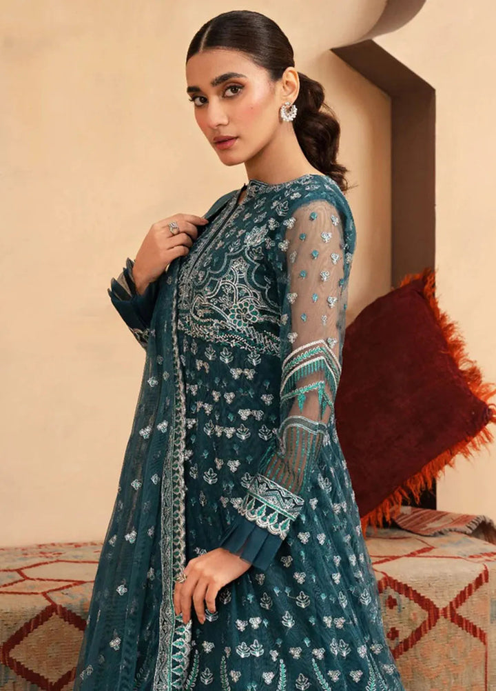 Haniya Mahnoor Pret Embroidered Net 3 Piece Anabia