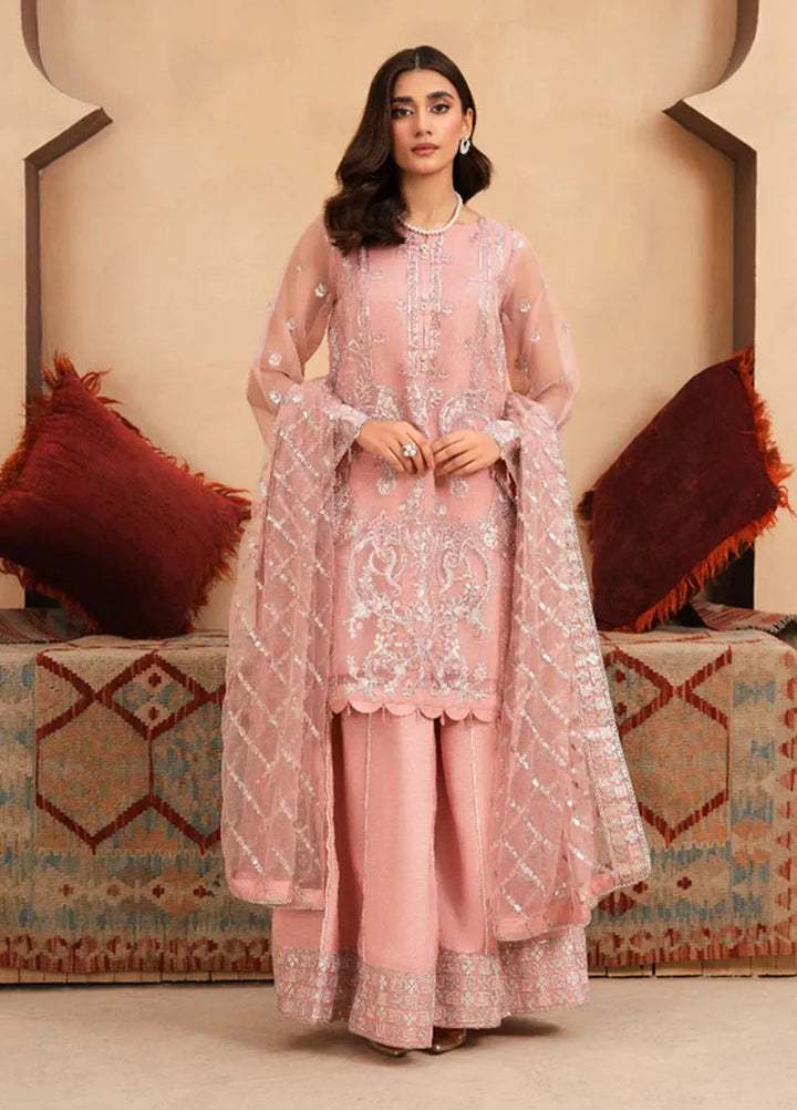 Haniya Mahnoor Pret Embroidered Organza 3 Piece Amal