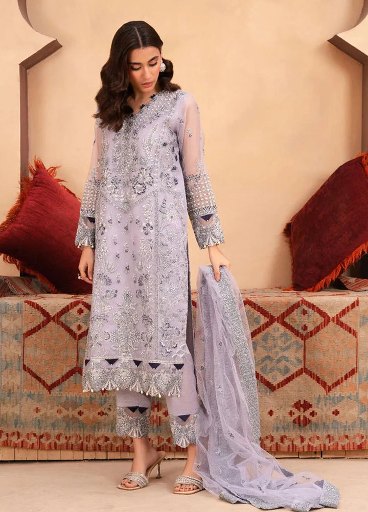Haniya Mahnoor Pret Embroidered Organza 3 Piece Maha
