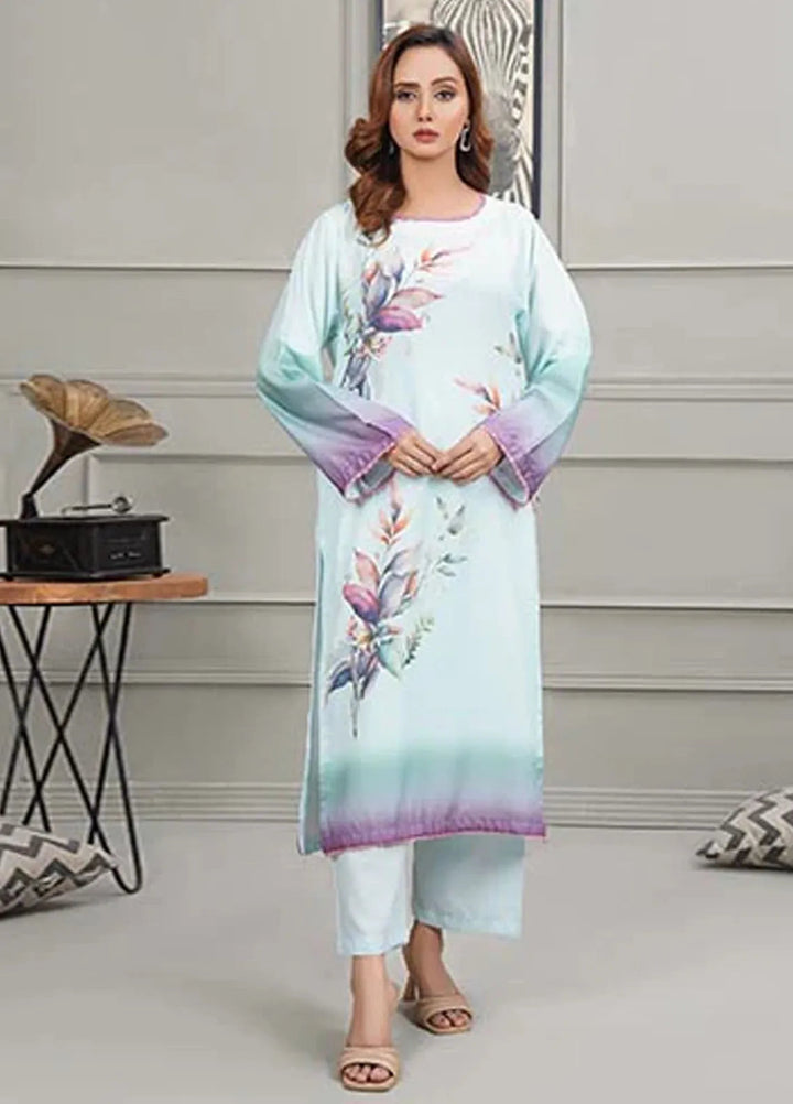 Hareem Fatima Pret Printed Lawn 2 Piece Suit Serene Garden