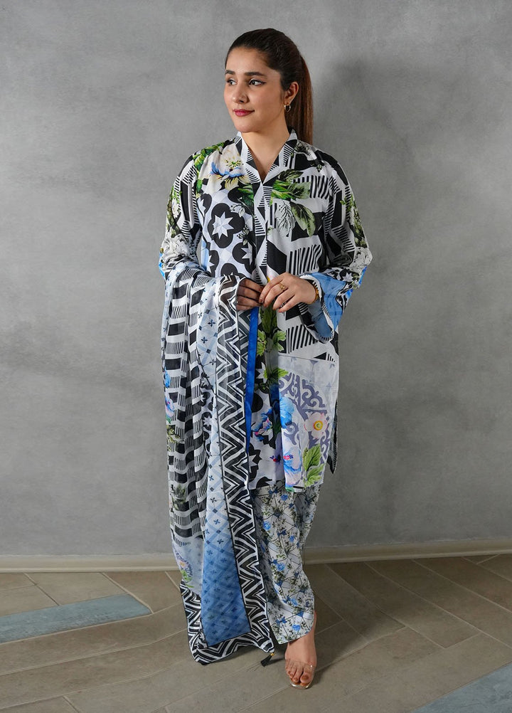 Heritage Hues by Madiha Gohar Pret Printed Crepe Lawn 3 Piece Suit Miraal