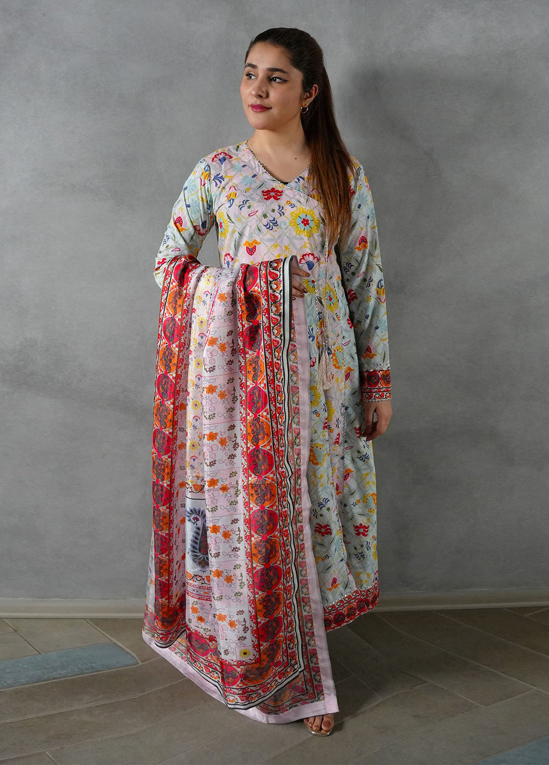 Heritage Hues by Madiha Gohar Pret Printed Crepe Lawn 3 Piece Suit Nayab