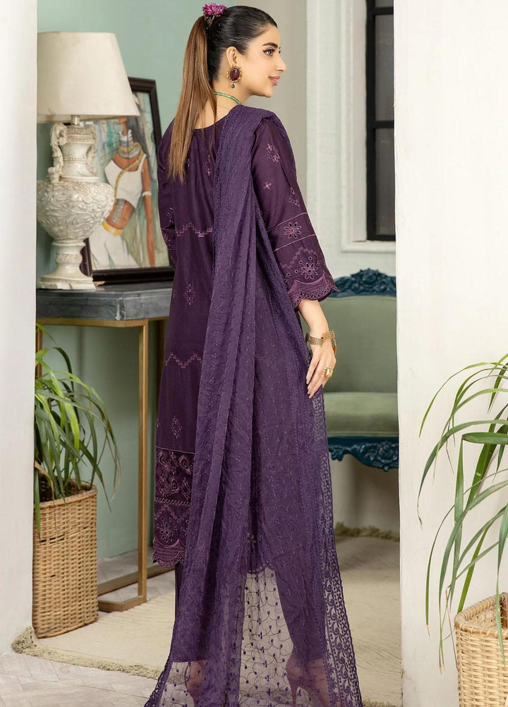 Haseen By Noorma Kaamal Embroidered Chikankari Lawn Suits Unstitched 3 Piece NK23H NK-C2-06 - Luxury Collection