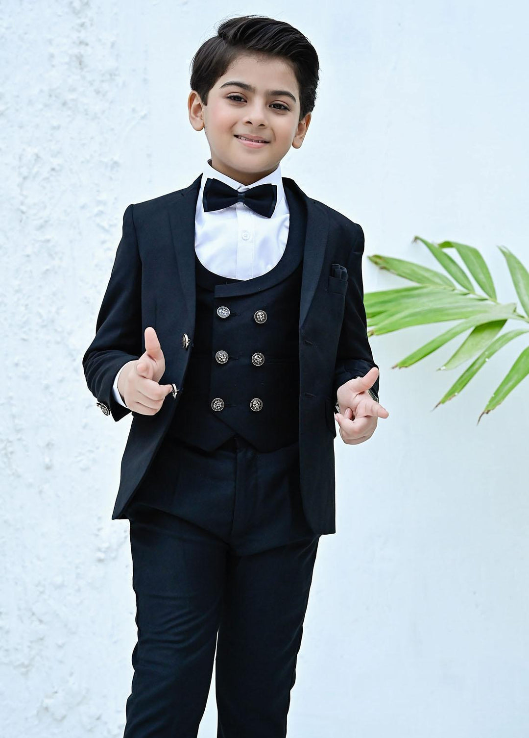 Hassan Jee  Formal 5 Piece Suit for Boys -  CPS-001
