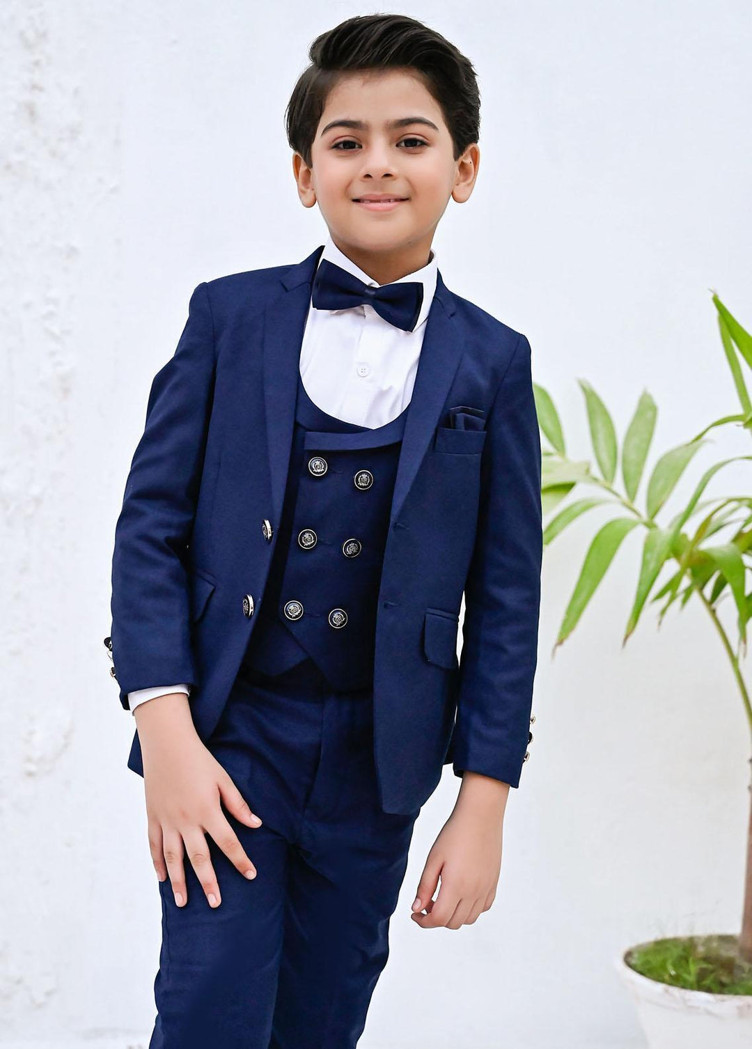 Hassan Jee  Formal Boys 5 Piece Suit -  CPS-002