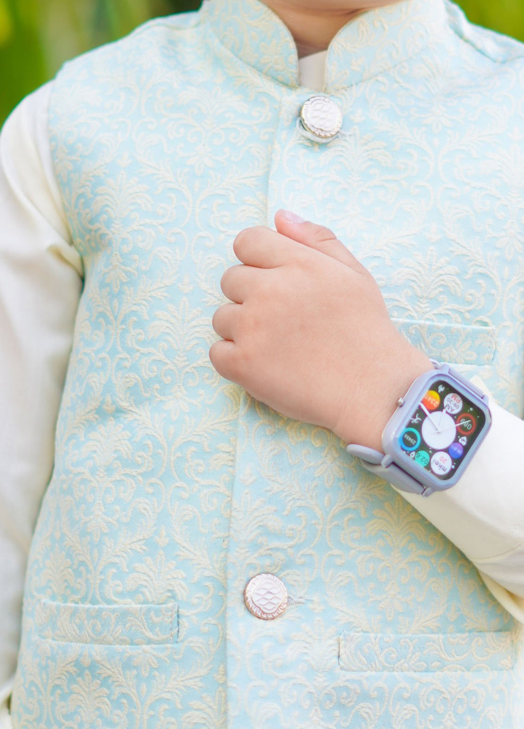 Hassan Jee Pret Embroidered Wash N Wear 3 Piece Suit EW20