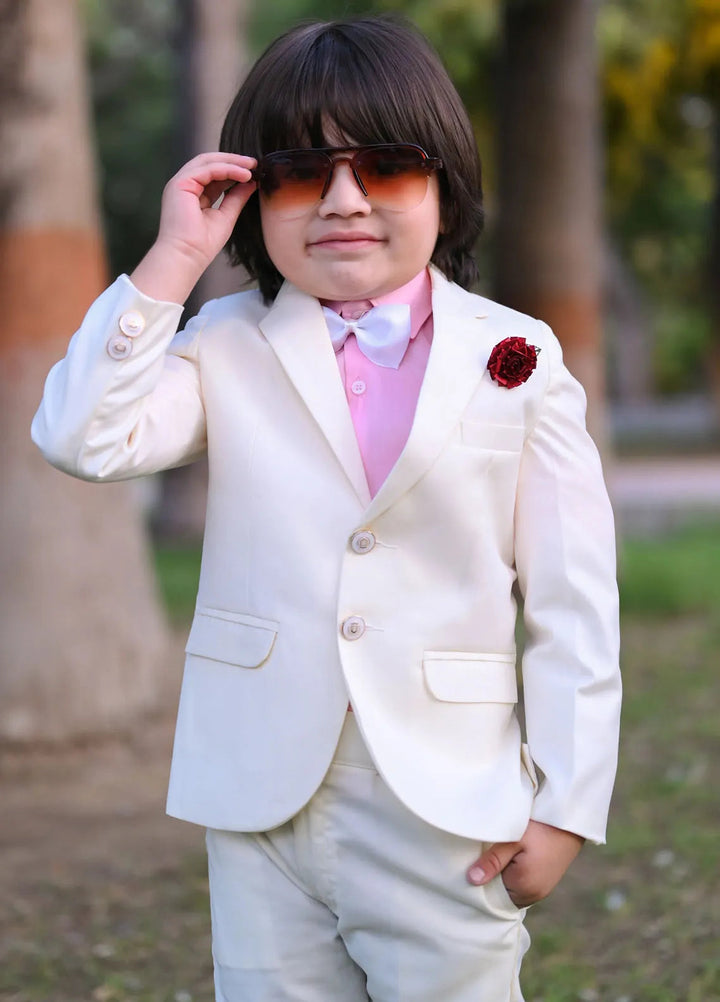 Hassan Jee Pret Kids Cotton 5 Piece Suit CPS 004