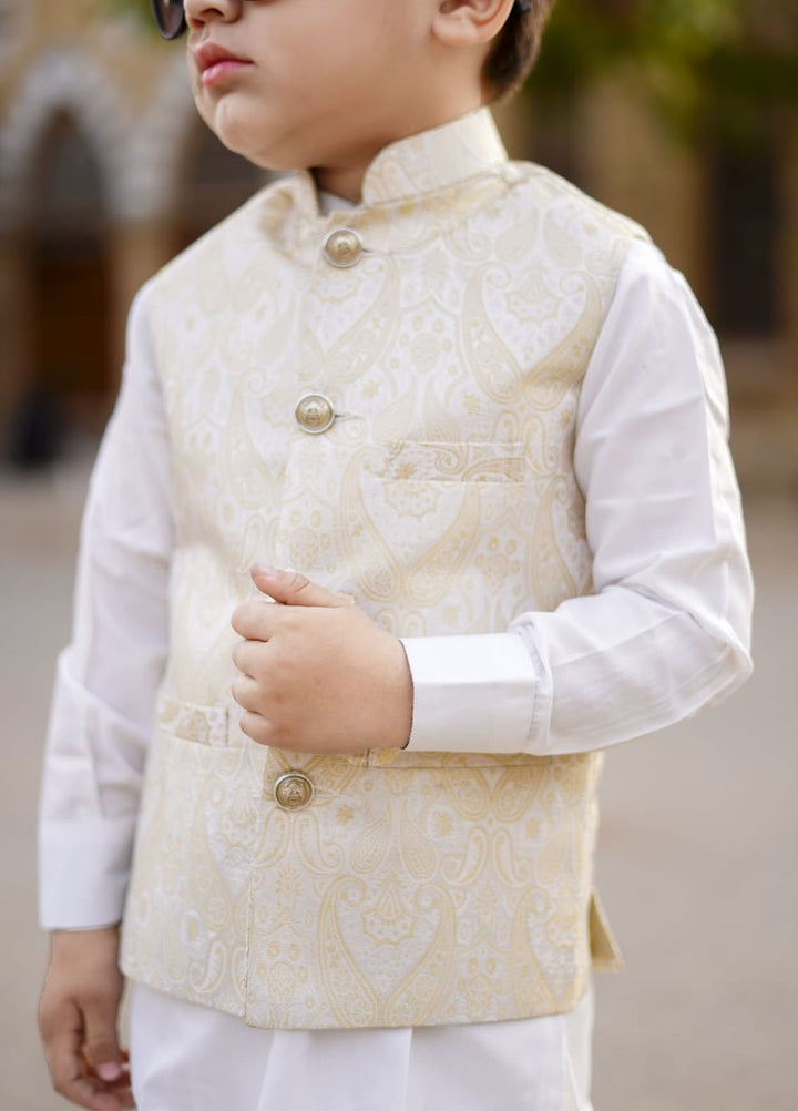 Hassan Jee Pret Plain Wash N Wear 3 Piece Suit WKS 015