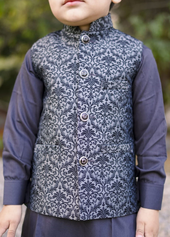 Hassan Jee Pret Plain Wash N Wear 3 Piece Suit WKS 018