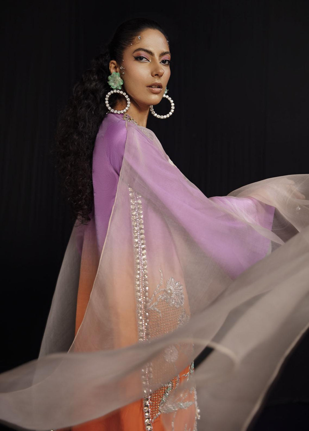 Haute Form Pret  Raw Silk 3 Piece PENG