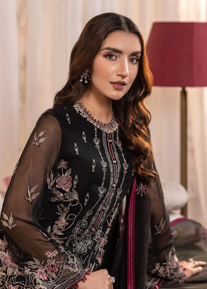 Haya By Kuch Khas Embroidered Chiffon Suits Unstitched 3 Piece FL23-KK14 K-1405 Layla - Festive Collection