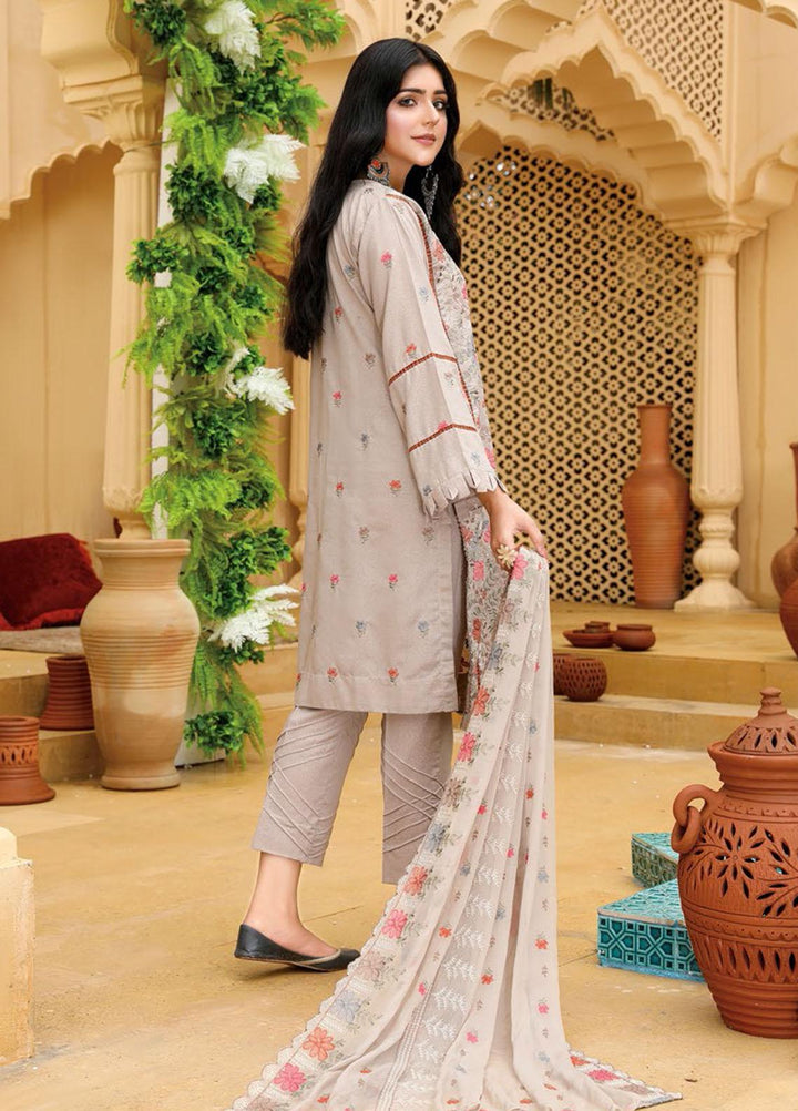 Hayaa by Humdum Embroidered Karandi Suits Unstitched 3 Piece HD22HY D-04 - Winter Collection