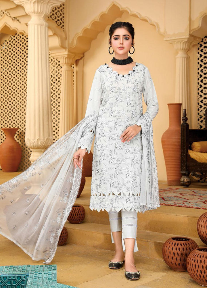 Hayaa by Humdum Embroidered Karandi Suits Unstitched 3 Piece HD22HY D-08 - Winter Collection
