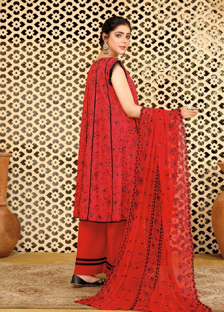 Hayaa by Humdum Embroidered Karandi Suits Unstitched 3 Piece HD22HY D-10 - Winter Collection