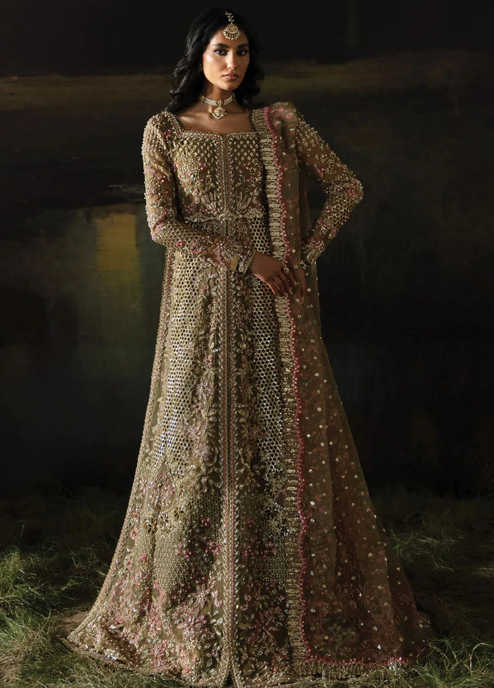 Hayat by Afrozeh Embroidered Suit Unstitched 3 Piece AF24HW AFH-24-01 Suhana - Formal Collection