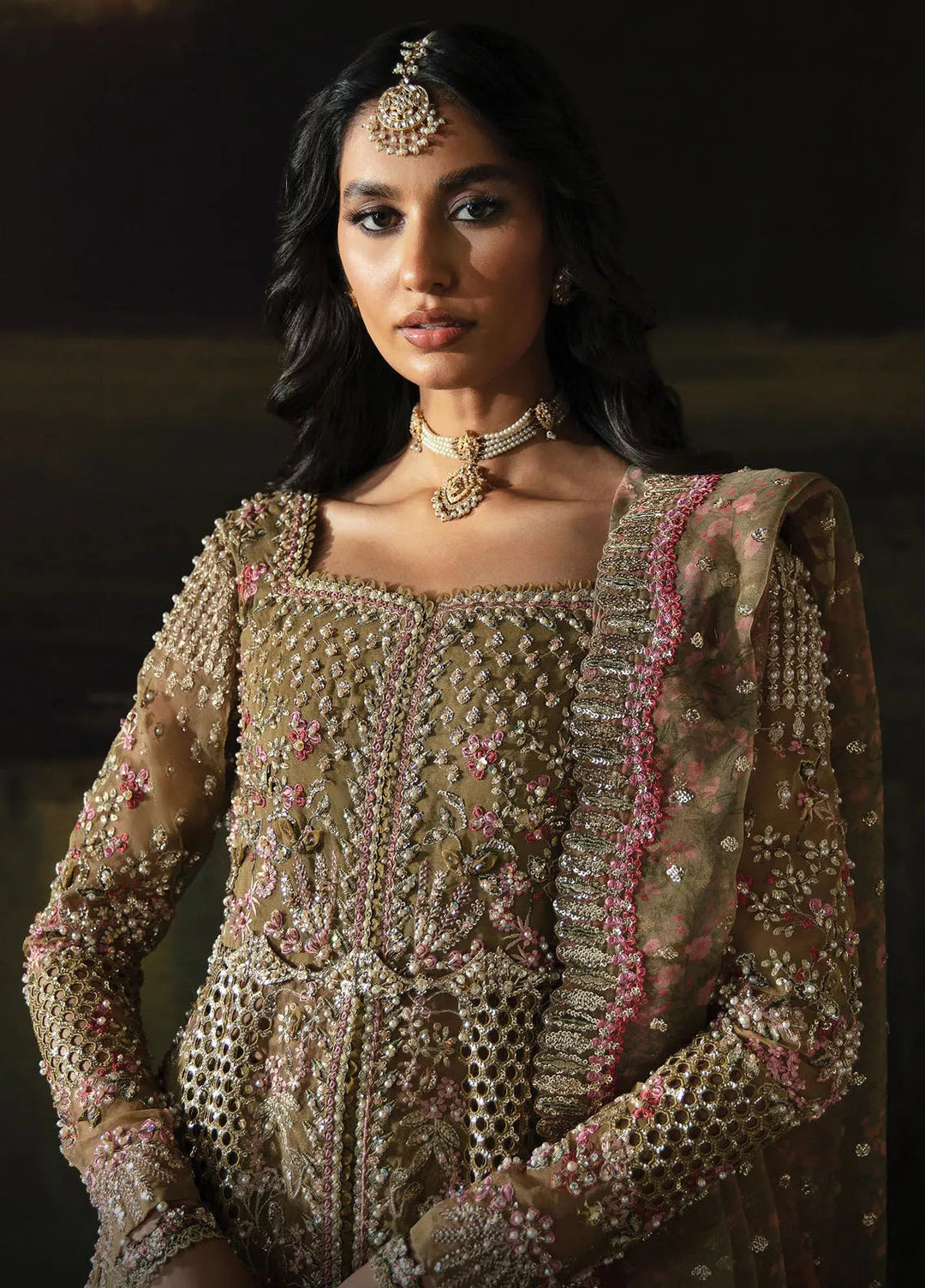 Hayat by Afrozeh Embroidered Suit Unstitched 3 Piece AF24HW AFH-24-01 Suhana - Formal Collection